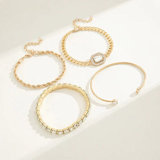 Domitia Calvina Armband-Set | Gold